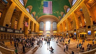 Walking Tour of Grand Central Terminal — New York City 【4K】🇺🇸 [upl. by Jeannie]