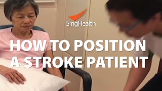 How To Position A Stroke Patient [upl. by Eckardt]