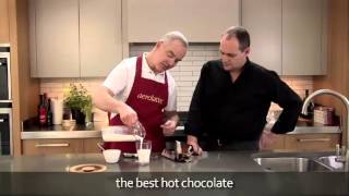 How to make a hot chocolate using an aerolatte milk frother [upl. by Fianna610]